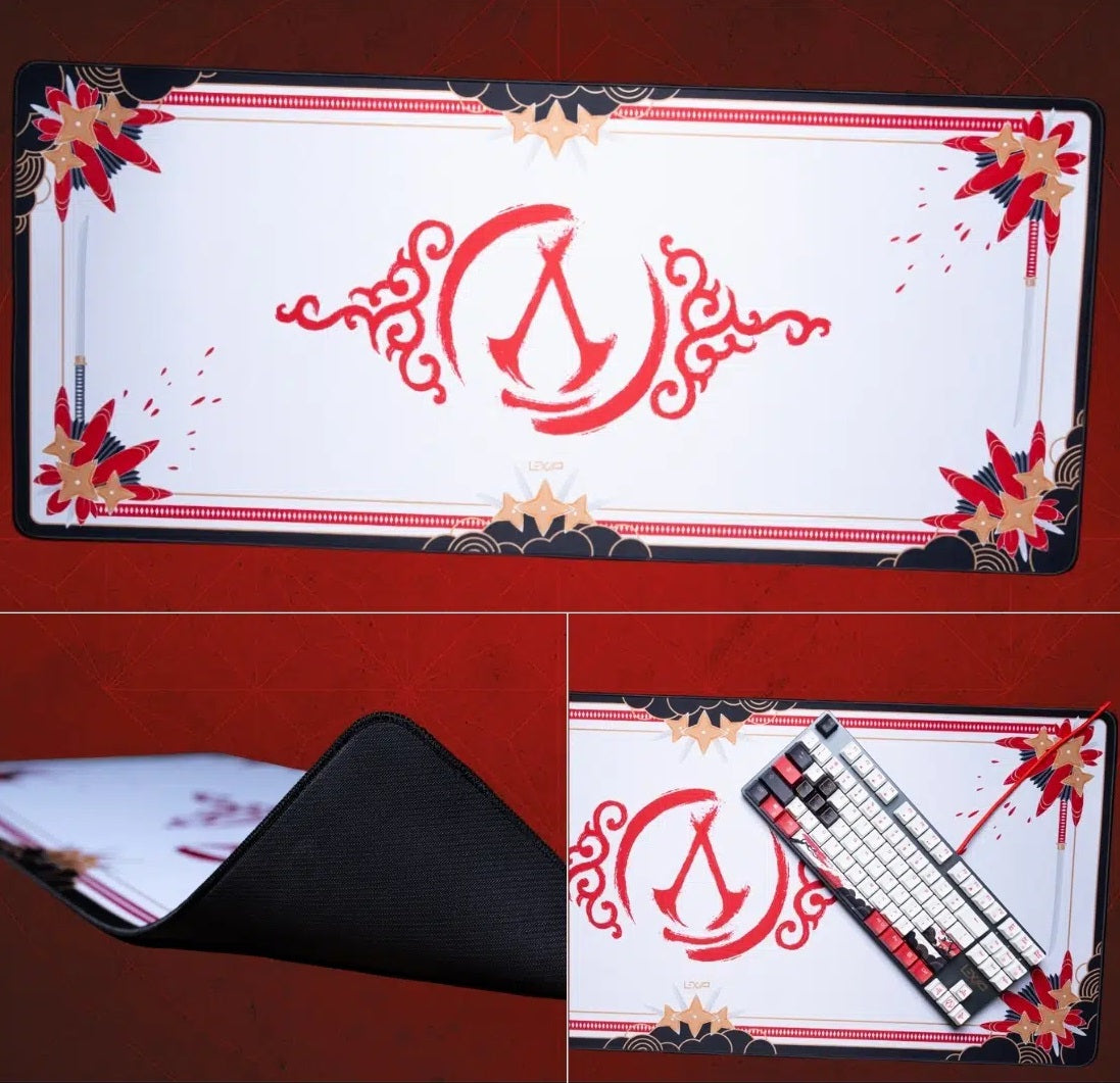 LEXIP X UBISOFT ASSASSINS CREED SHADOWS COFFRET MASTER JEU PC CLAVIER SOURIS TAPIS