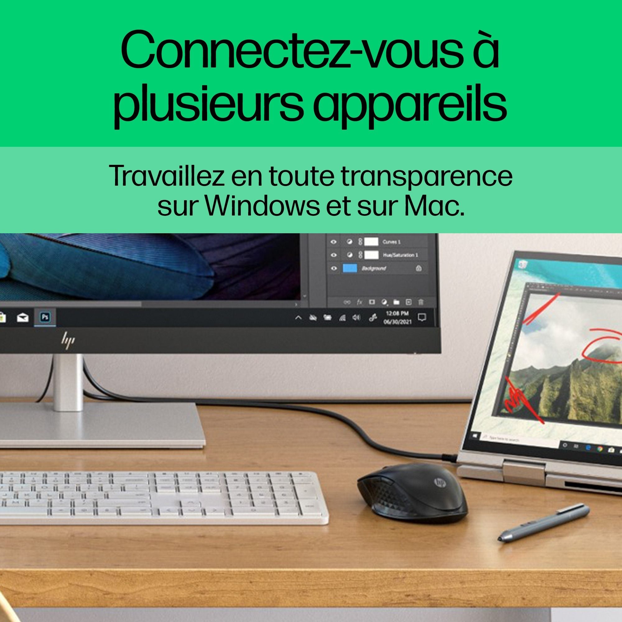 HP 430 MltDvc WRLS Mouse EMEA-INTL EN Lo