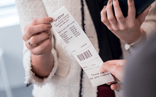 8 Pack Label/DT Receipt 58mm continuous