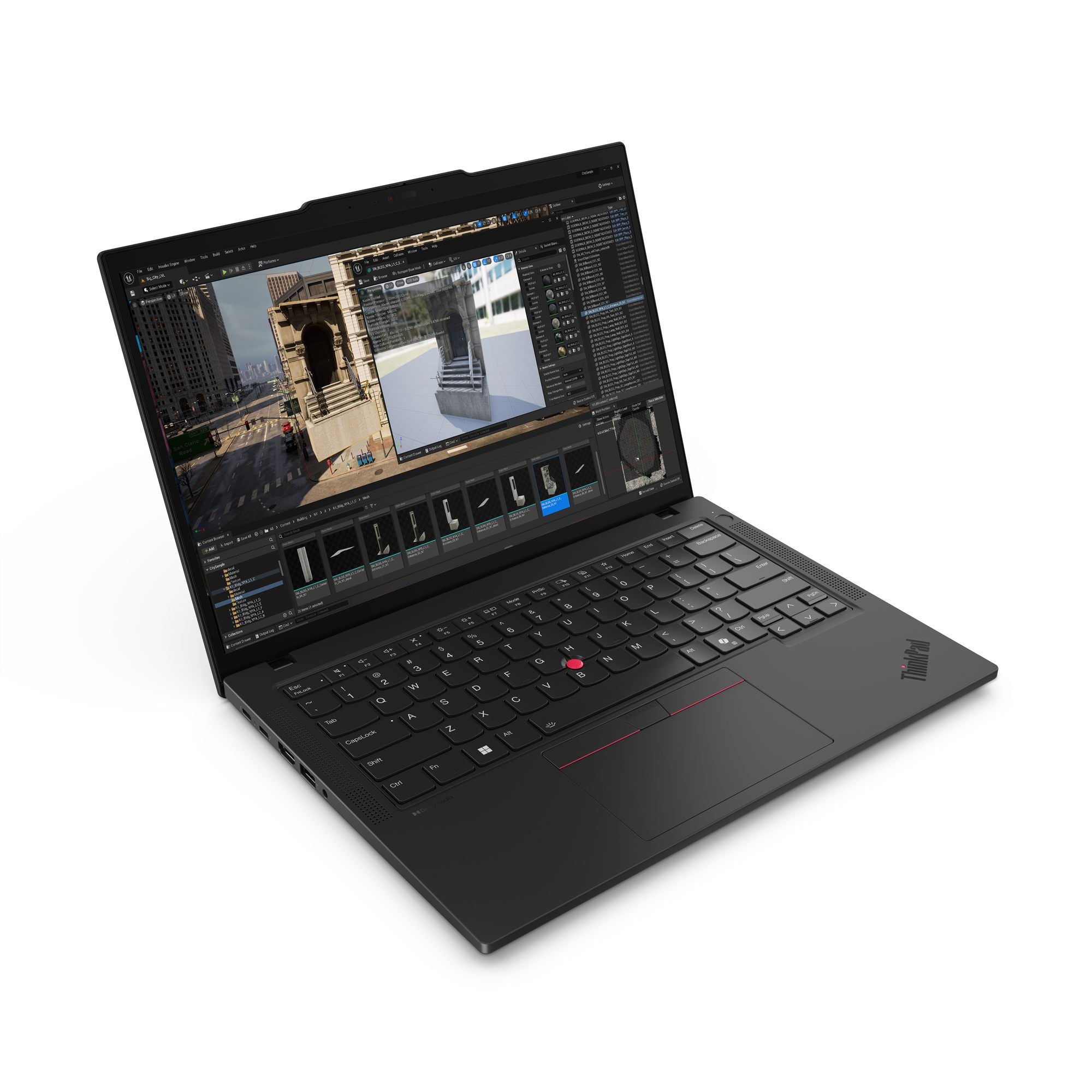 Lenovo ThinkPad P14s Gen5 AMD 14'' WUXGA 400N Touch AMD Ryzen 7 Pro 8840HS 32GB RAM 1TB SSD FPR SCR Keyboard backlit German W11P 3YC
