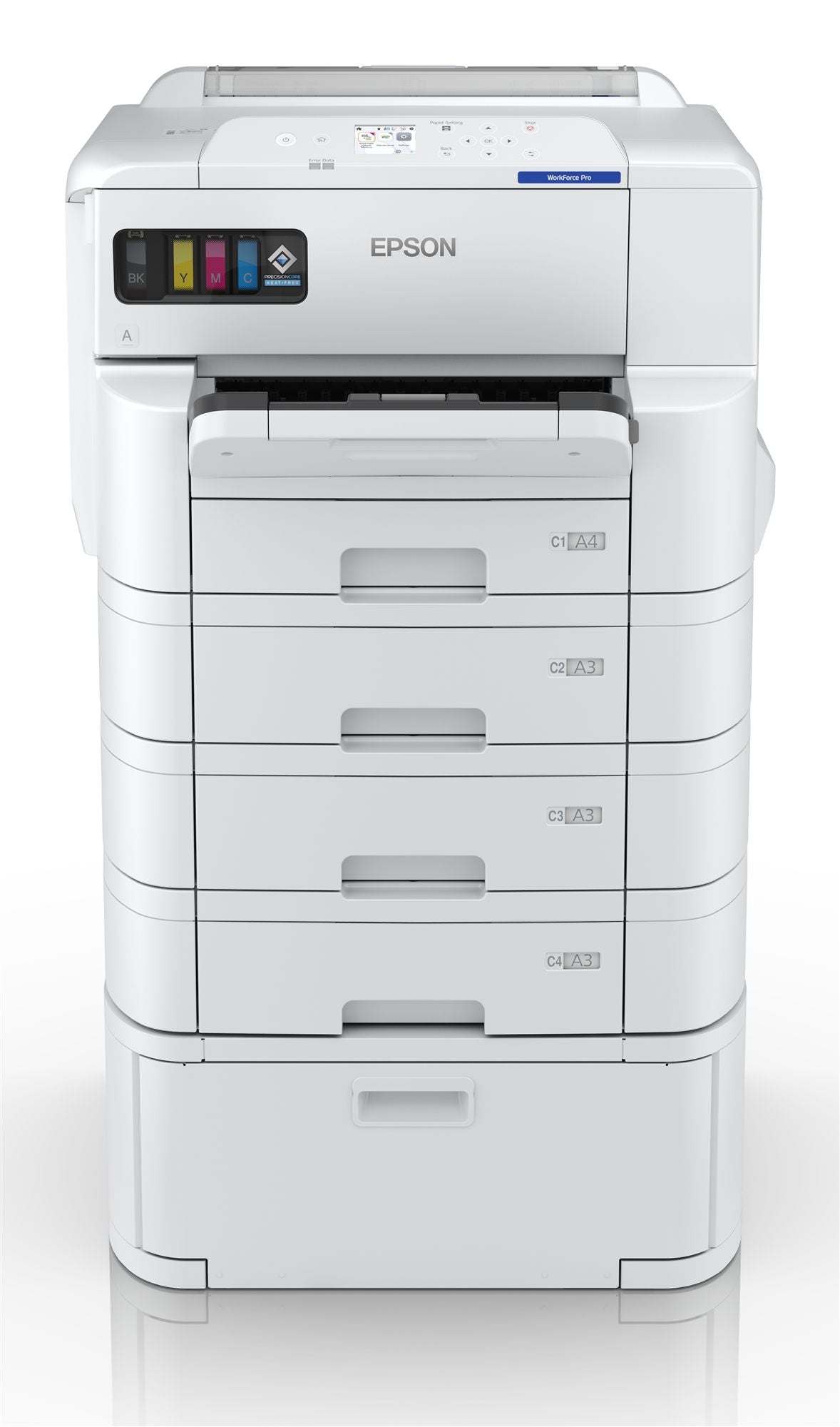EPSON WorkForce Pro EP-C7000DW Printer colour Duplex inkjet A3 4800x1200dpi 25ppm mono 24ppm colour 335sheets USB LAN Wi-Fi