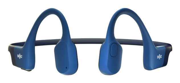 SHOKZ Casque à conduction osseuse OpenRun - Bluetooth - Bleu