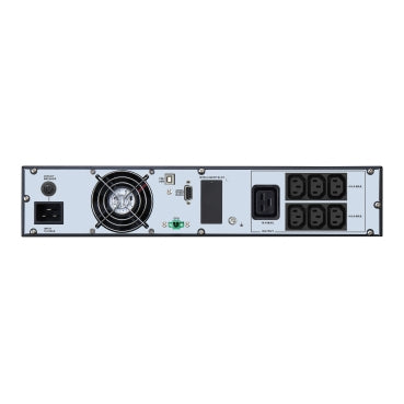 APC Easy UPS On-Line UPS Rack AC 230V 2700Watt 3000VA 1 x battery Li-ion RS-232 USB oc 7 2U 19 BK with silver
