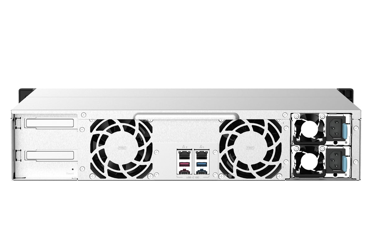 QNAP 12-bay rackmount NAS AMD RyzenV1000
