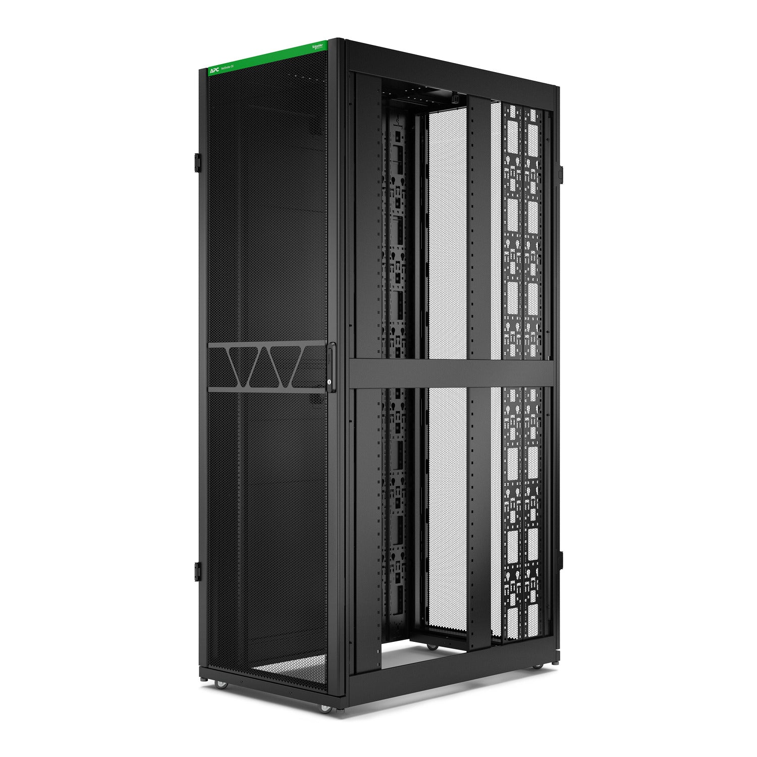 APC NetShelter SX Gen 2 Rack cabinet 2258H x 750W x 1200D mm with Sides floor-standing Black 48U 19 TAA Compliant