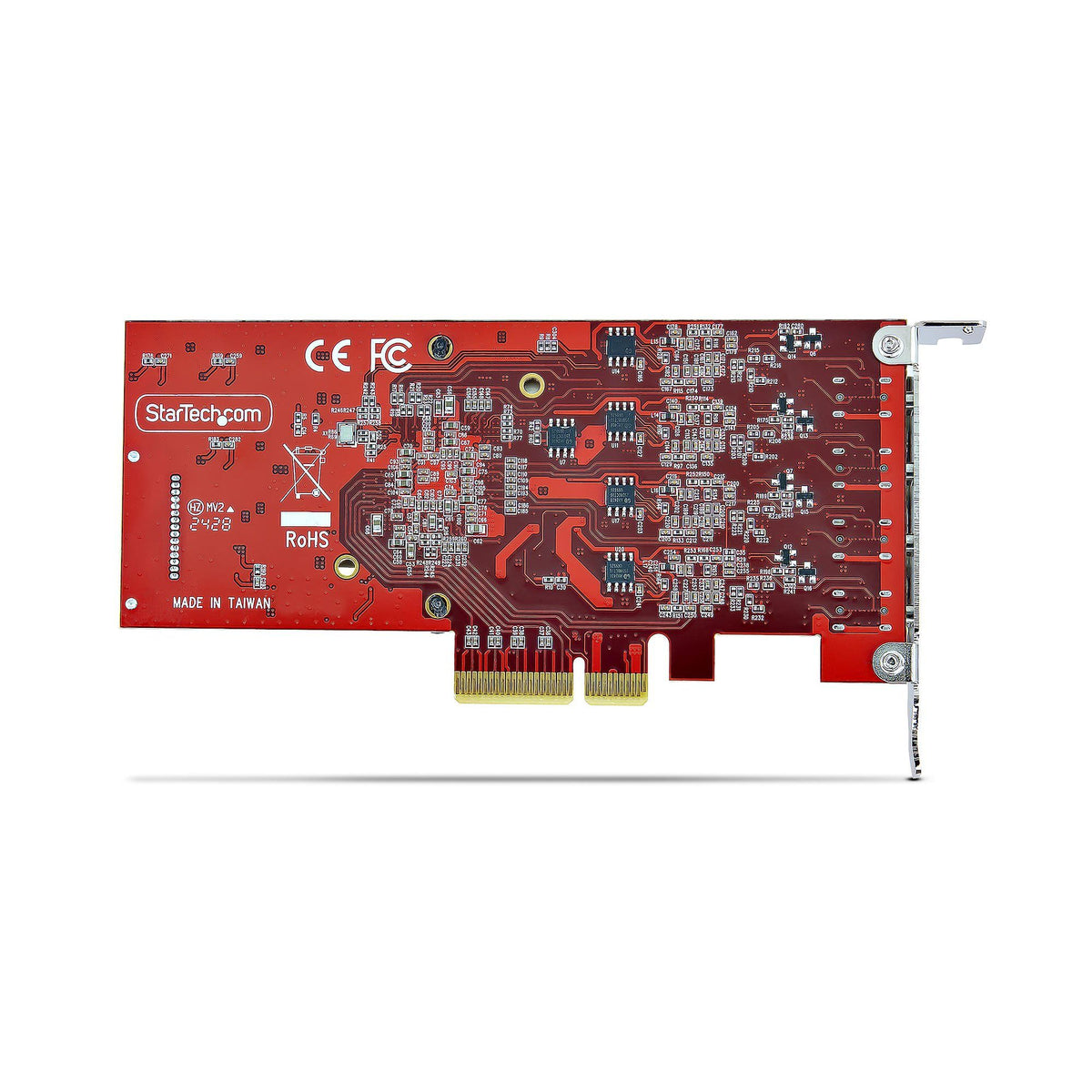 4-Port USB Type-C PCIe Card USB-C 10Gb