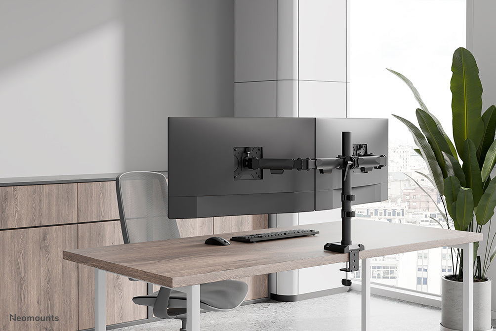 NEOMOUNTS DS60-600BL2 Support dÃ©cran Ã  fixer 10-32p - Quick-fix - arrÃªt 180