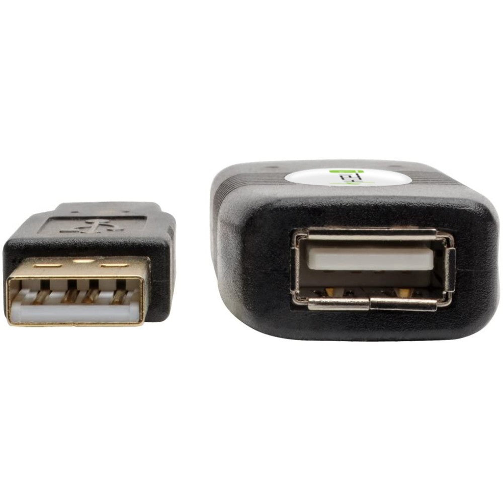 Techly IUSB-REP10TY Câble d'extension actif USB 2.0 USB-A mâle vers USB-A femelle 10m