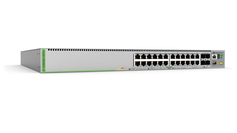 Switch L3 24x10/100/1000TX PoE + dont 4 Multigig PoE+, 4xSFP