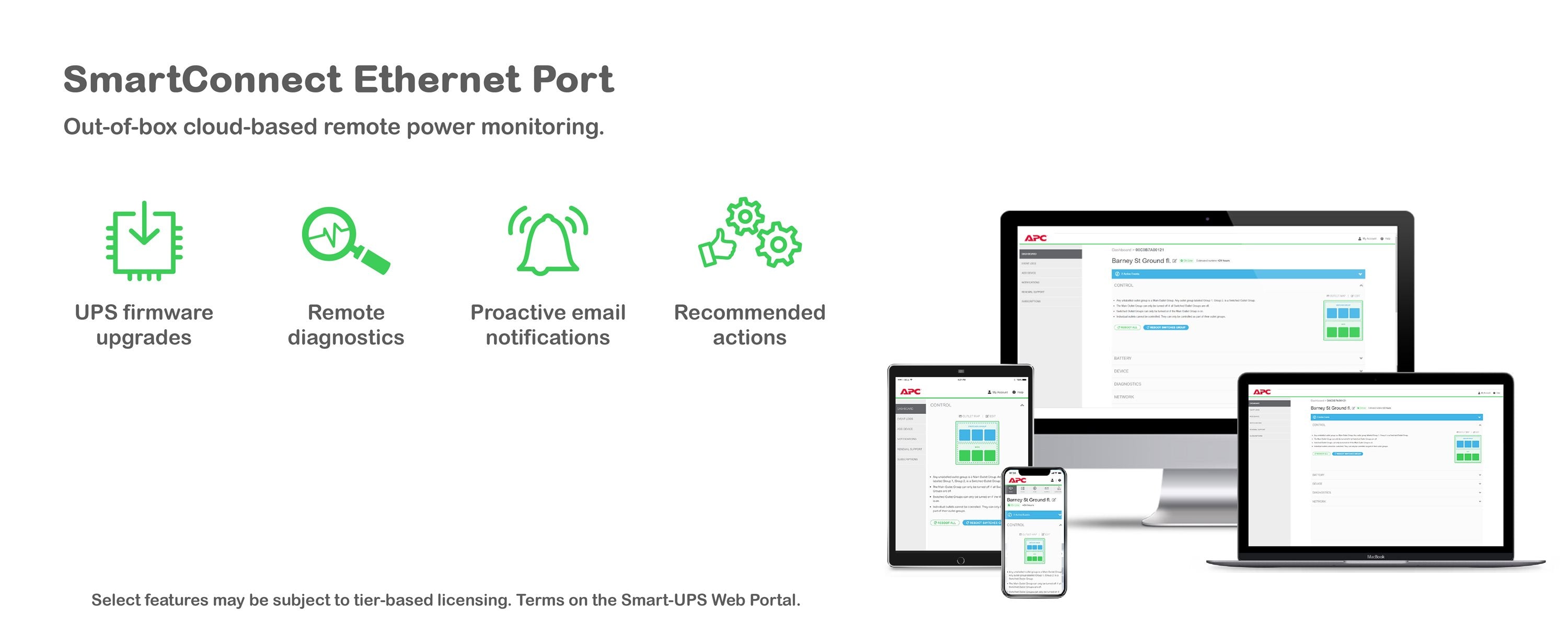 APC Smart-UPS 1500VA LCD RM UPS Rack AC 220/230/240V 1000Watt 1500VA RS-232 USB output connectors 4 2U BK with APC SmartConnect