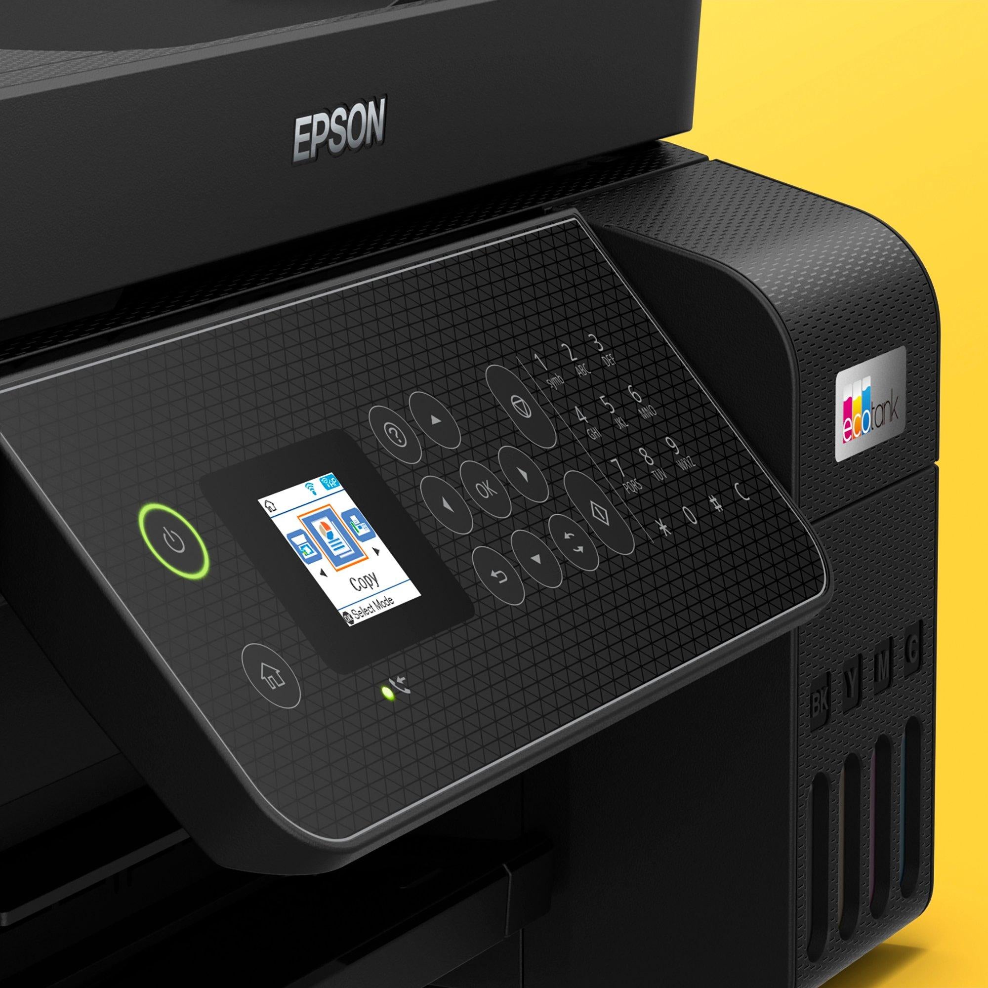 Epson EcoTank L5310 - appareil tout-en-un d'impression - impression, numérisation, copie, fax 5760 x 1440 DPI A4 10ppm Wi-Fi AirPrint