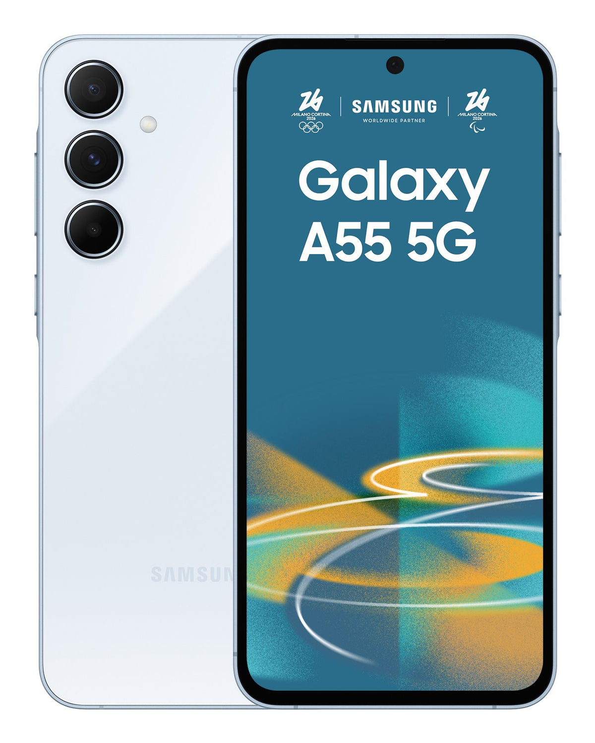 Samsung A556 Galaxy A55 5G (Double Sim - 6.6", 128 Go, 8 Go RAM) Bleu