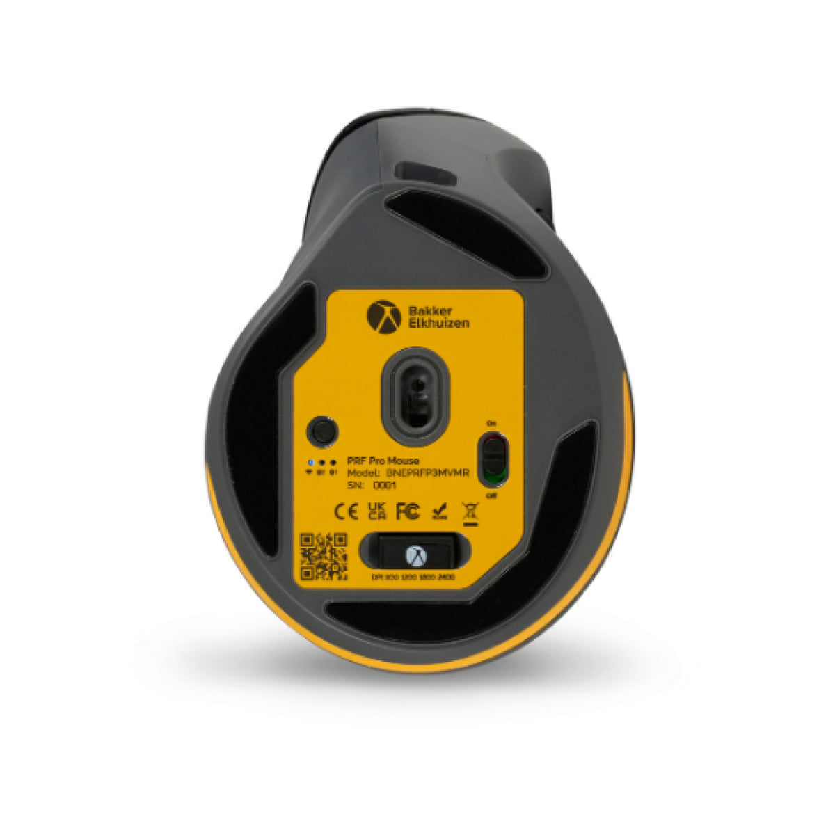 BAKKERELKHUIZEN Souris verticale PRF Pro droitier 3 modes