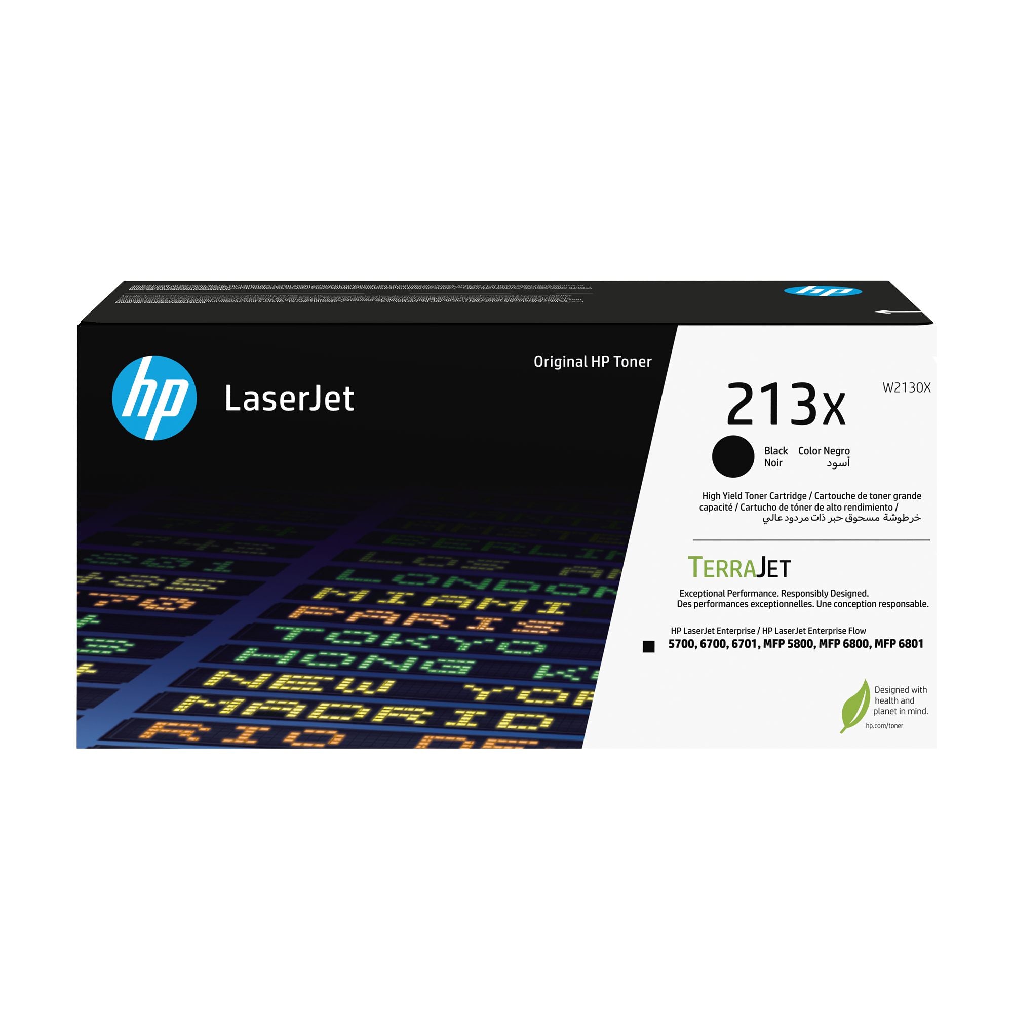 HP 213X Black Original LaserJet Toner Cartridge