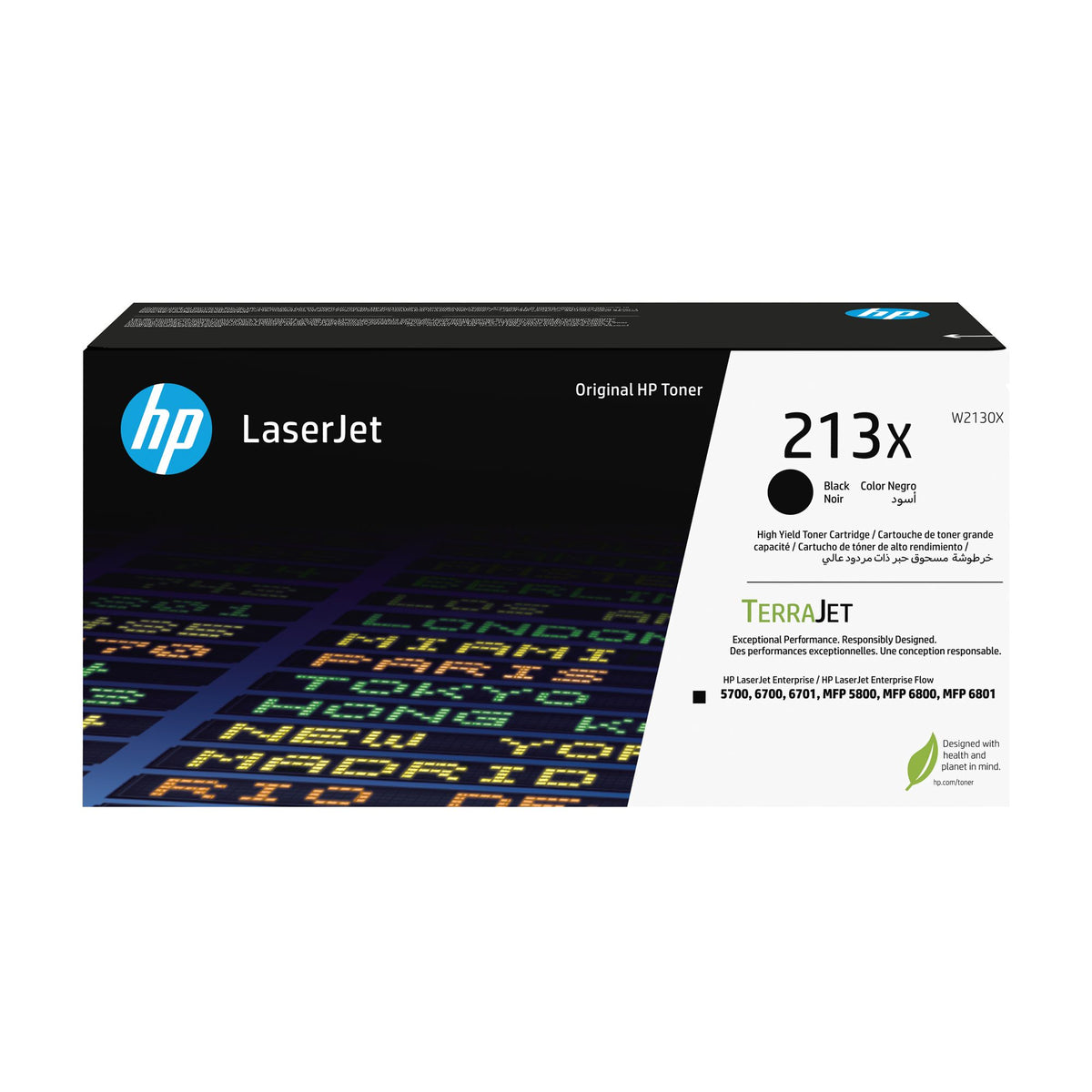 HP 213X Black Original LaserJet Toner Cartridge