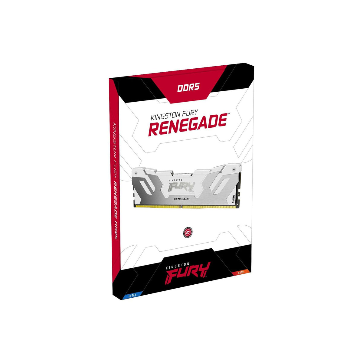 KINGSTON 32Go 8000MT/s DDR5 CL38 DIMM Kit of 2 FURY Renegade RGB White XMP