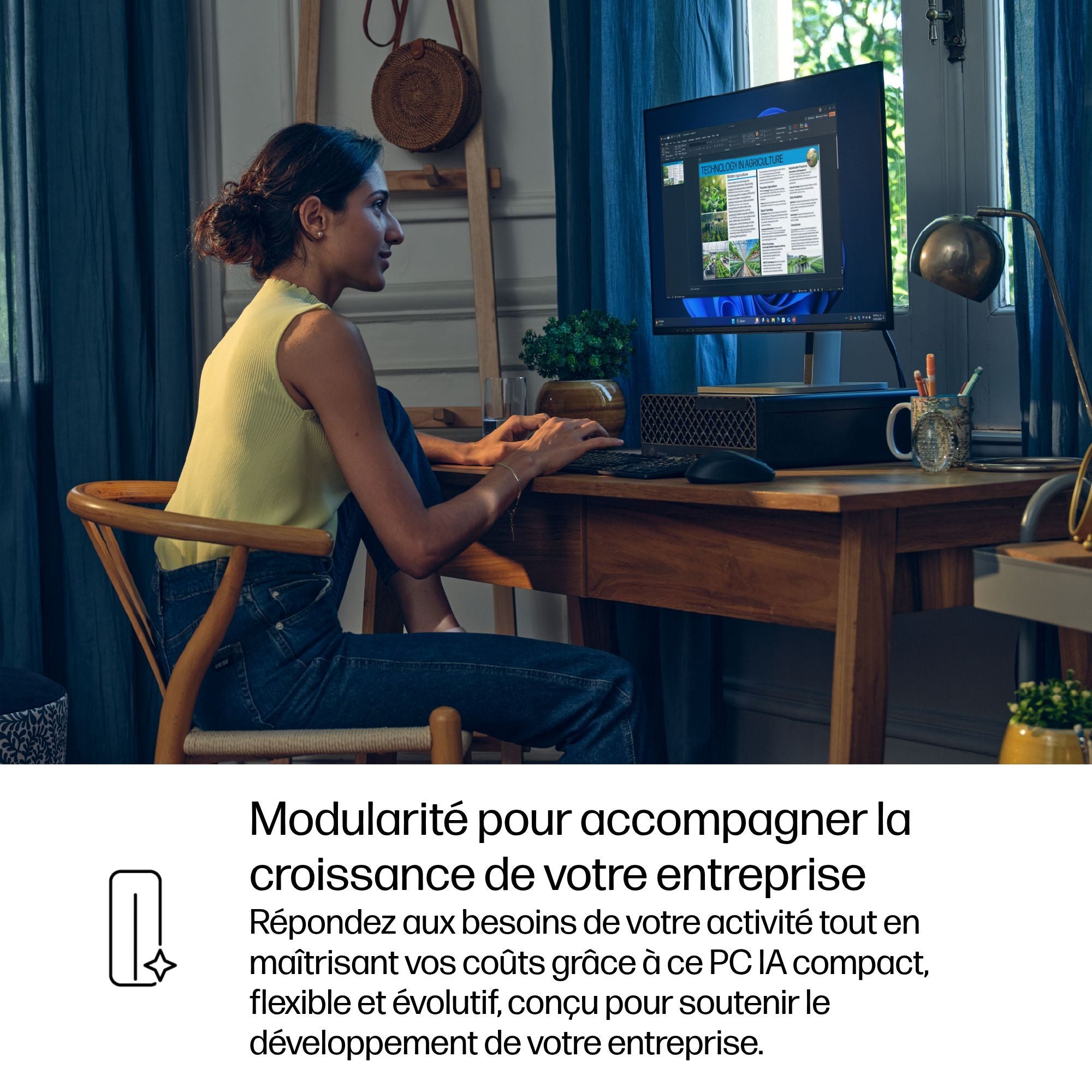 HP Pro SFF 400 G1i Intel Core Ultra 5 225 16Go 512Go SSD UMA W11P 3/3/3 Ordinateur bureau Smartbuy
