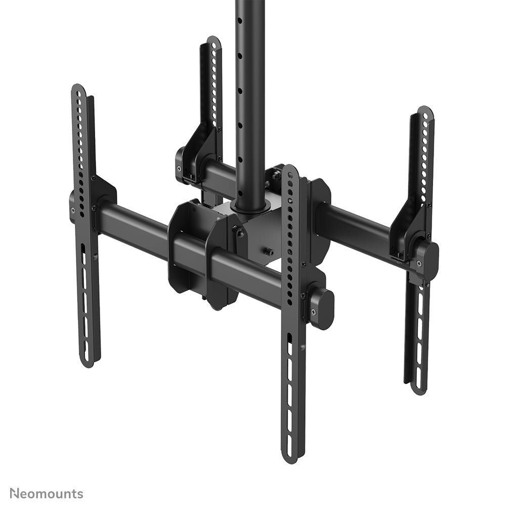 NEOMOUNTS NM-C440DBLACK Support de plafond pour double écran 32-60p - h 56-91 cm