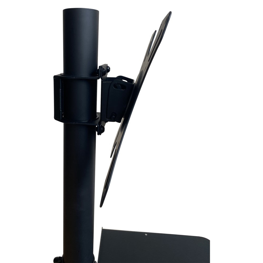 "Techly ICA-TR201 Support TV mobile 32-60"" jusqu'a 40kg étagere AV réglable"