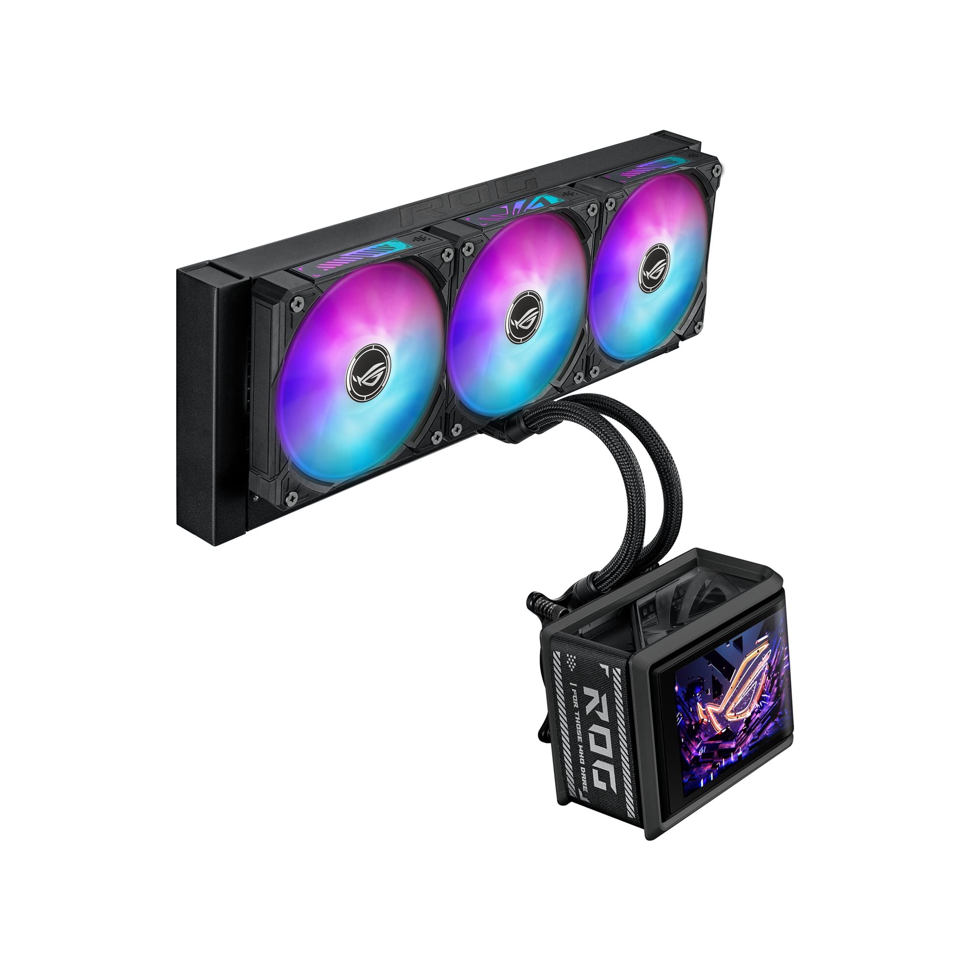 ASUS ROG RYUO IV SLC 360 ARGB CPU liquid cooler