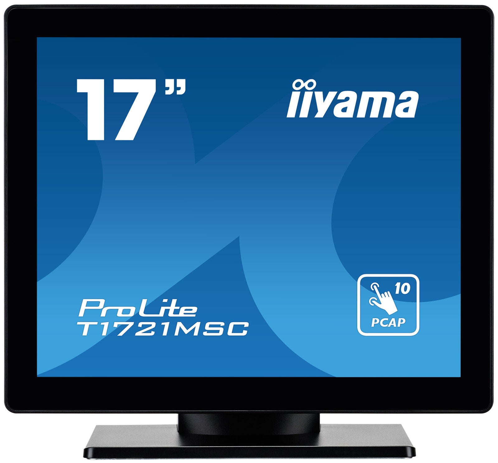 17" PCAP Bezel Free Front 10P Touch 1280