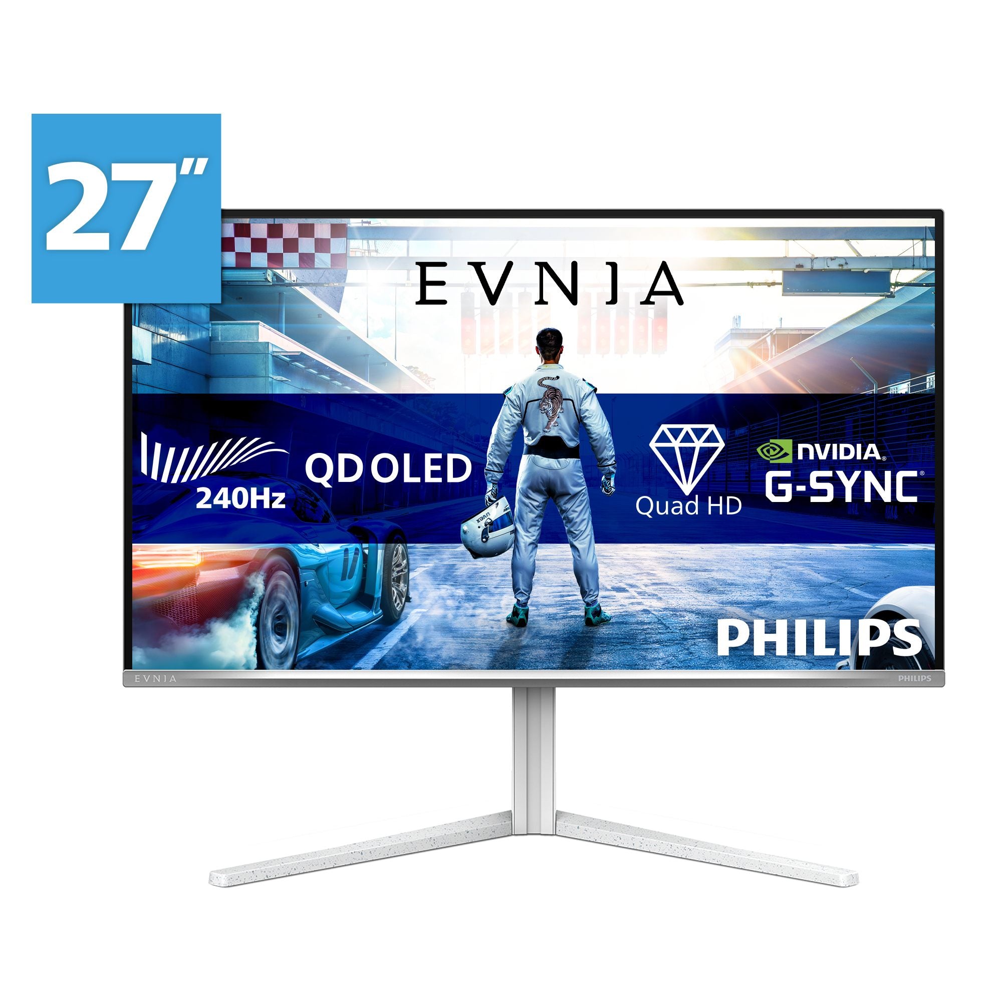 PHILIPS 27M2N6501L/00 27p QD-OLED 16:9 2560x1440 240Hz 0.03 Vesa HDMI DP Usb Hub