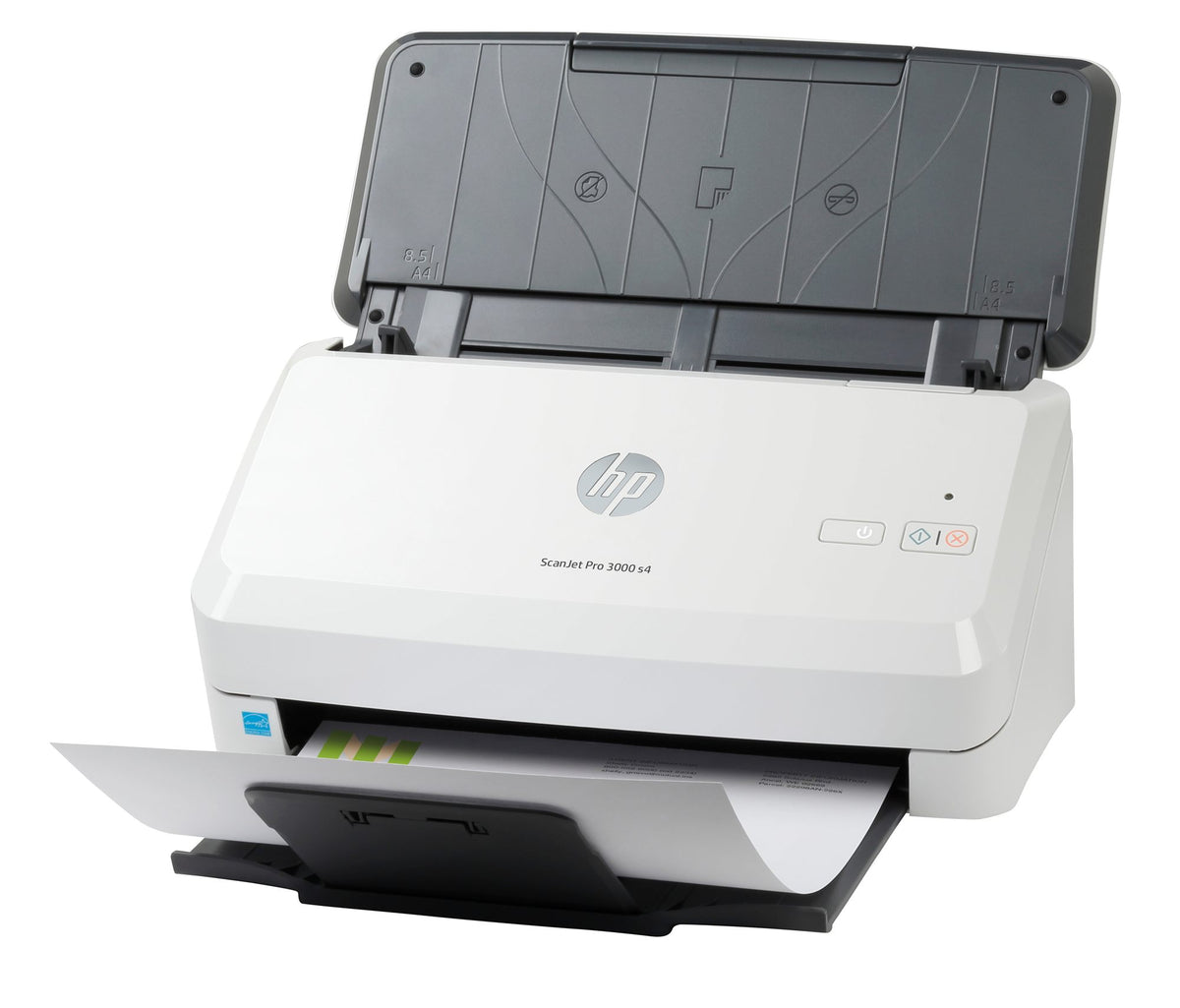 HP ScanJet Pro 3000 s4 Alimentation feuille a feuille de scanner Noir, Blanc