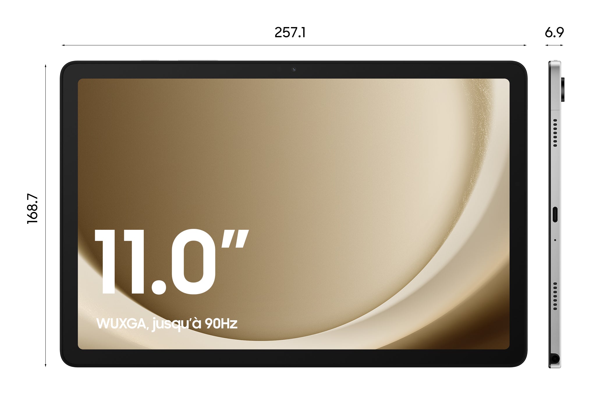 Samsung X210 Galaxy Tab A9+ Wifi (11'' - 128 Go, 8 Go RAM) Argent