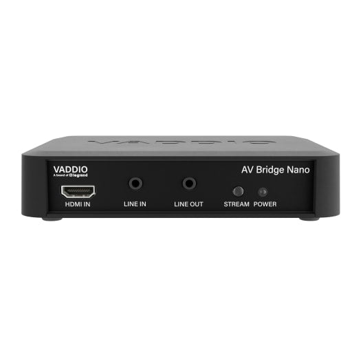 Vaddio AV conferencing bridge 1920 x 1080 pixels Ethernet LAN Black