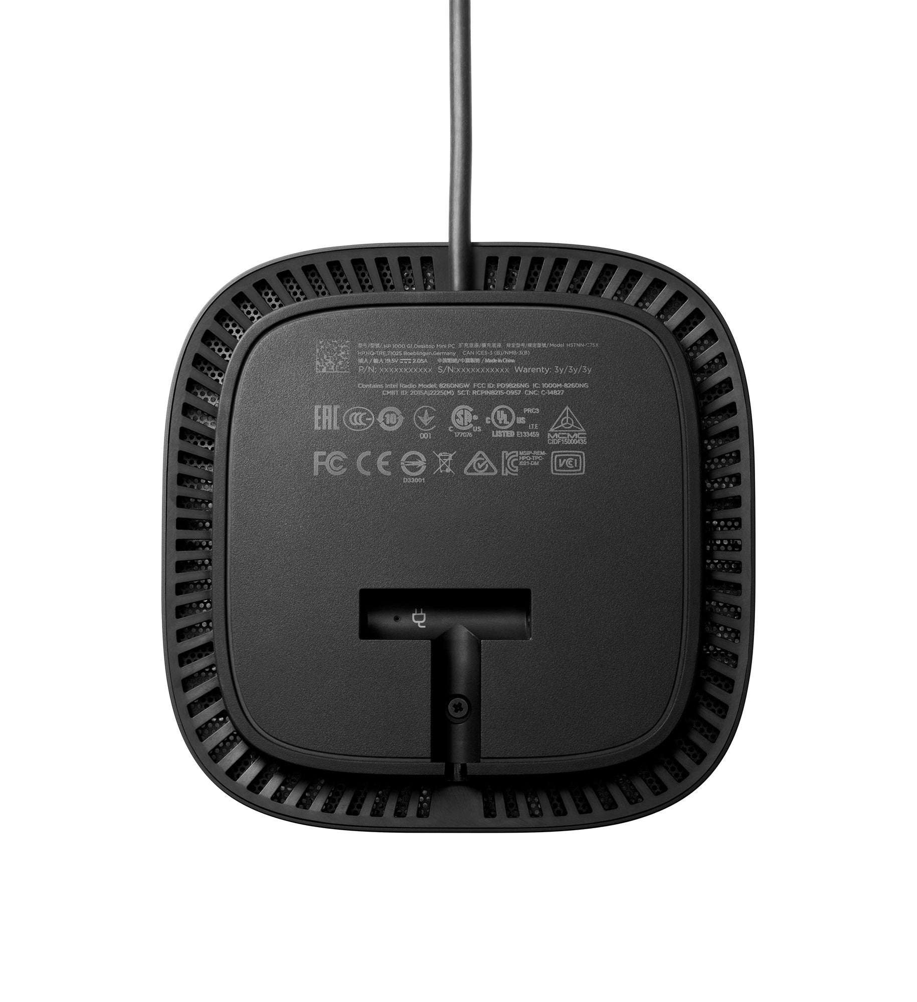 HP USB-C G5 Dock Avec fil USB 3.2 Gen 1 (3.1 Gen 1) Type-C Noir
