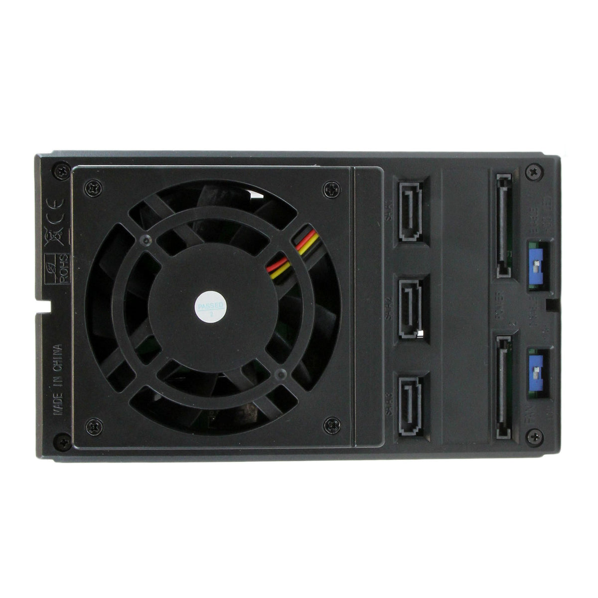 3-bay aluminium trayless hot-swap