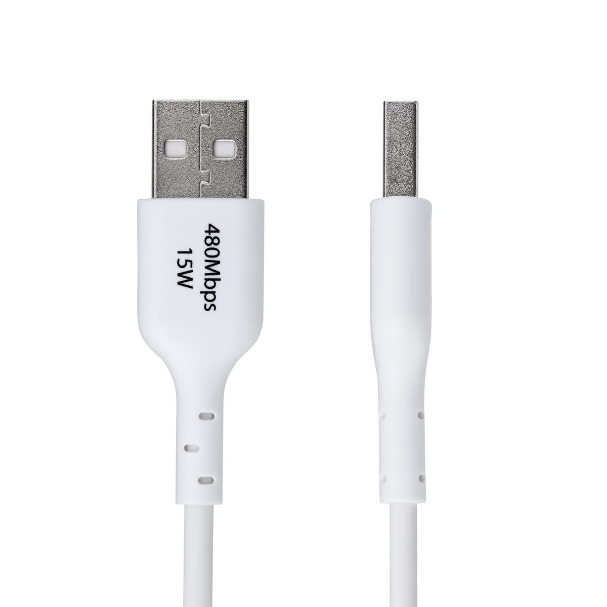 1m White USB-A to USB-C Charging Cable