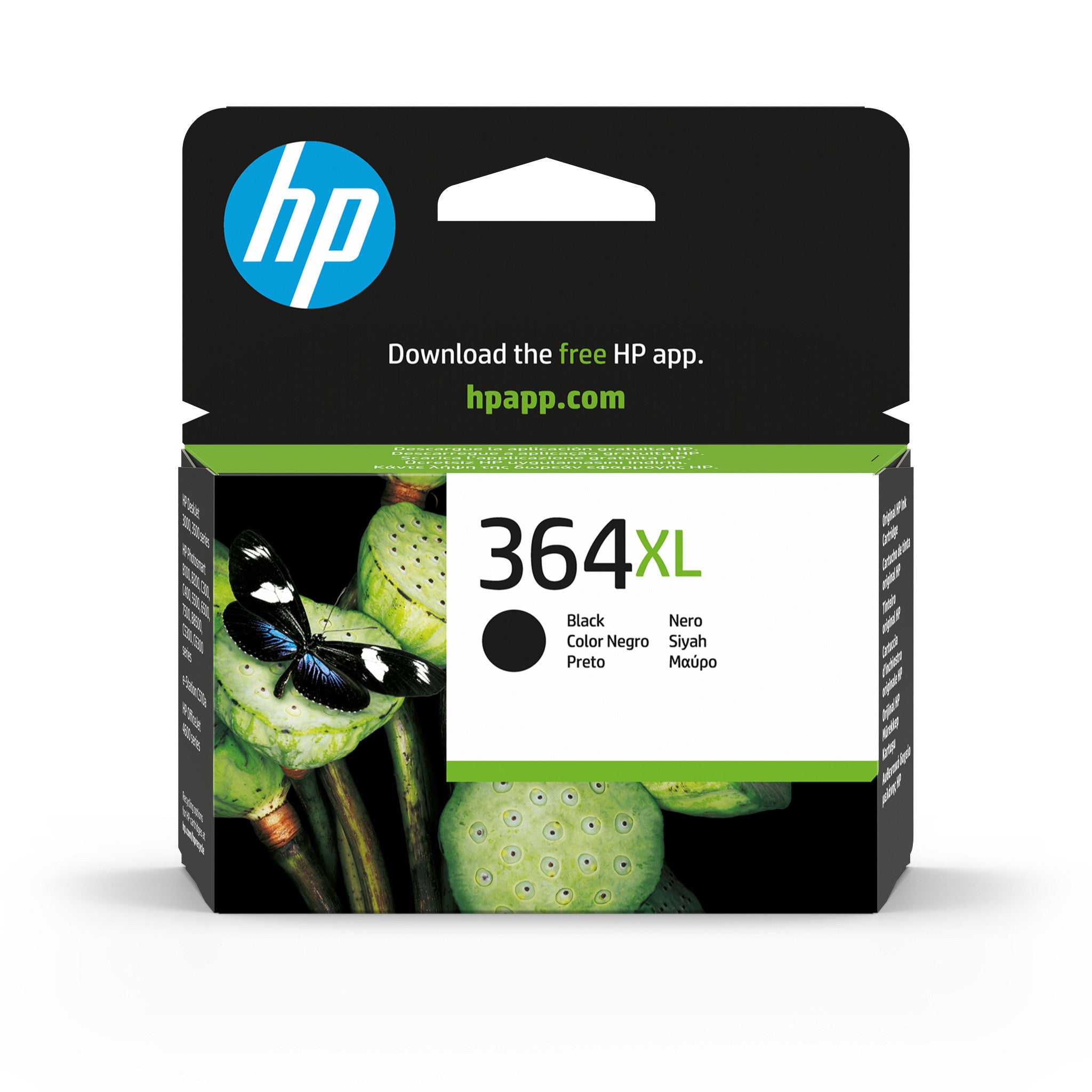 HP 364XL original Ink cartridge CN684EE 301 black high capacity 550 pages 1-pack Blister multi tag