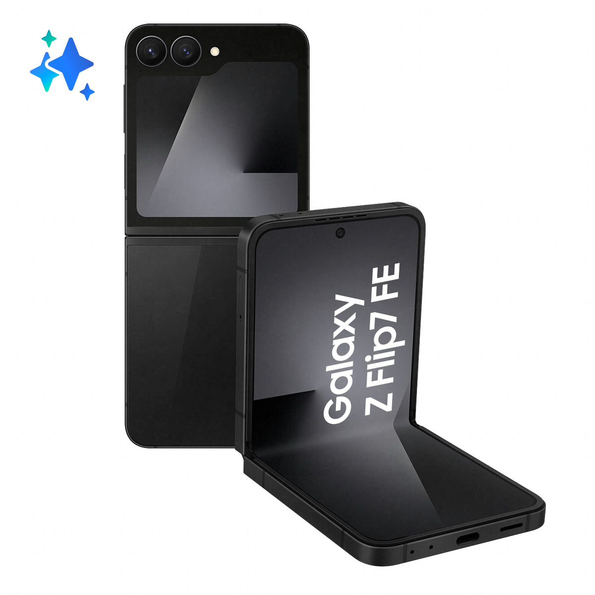 Samsung Galaxy Z Flip7 FE F761B 5G Dual Sim 8 Go RAM 128 Go - Noir