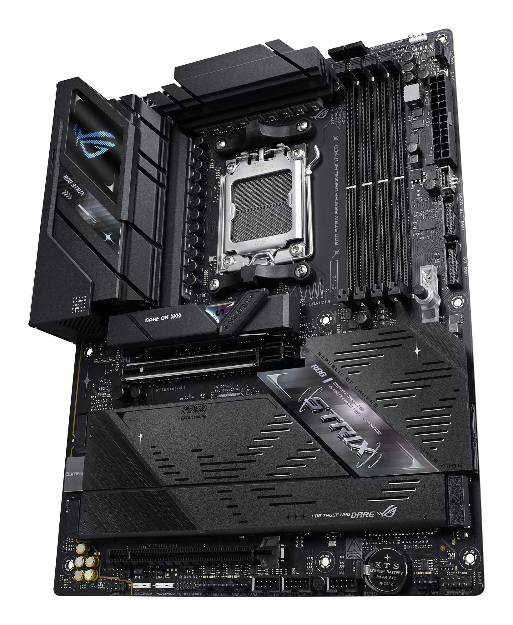 ASUS ROG STRIX B850-F GAMING WIFI7 NEO AMD ATX motherboard DDR5 PCIe 5.0 4xM.2