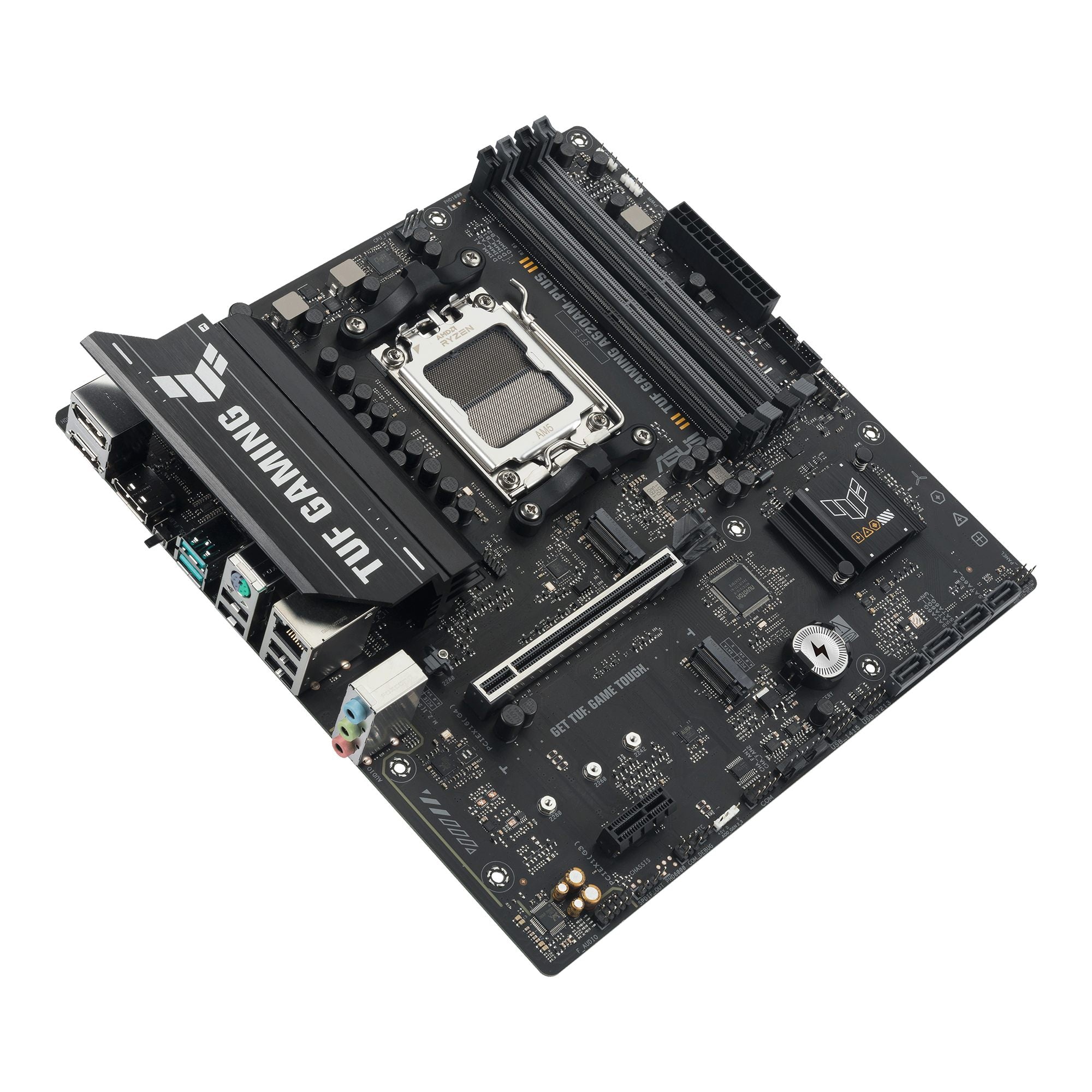 ASUS AMD A620A micro-ATX motherboard 4xDDR5 1xHDMI 2.1 2xDP 1.4 2xM.2 4xSATA