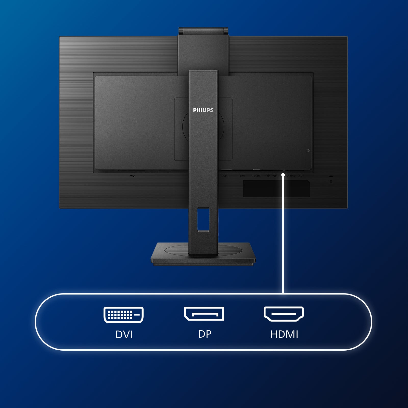 PHILIPS 272S1MH/00 S-Line 27p FHD 75Hz IPS HDCP 1.4 DVI/DP/HDMI