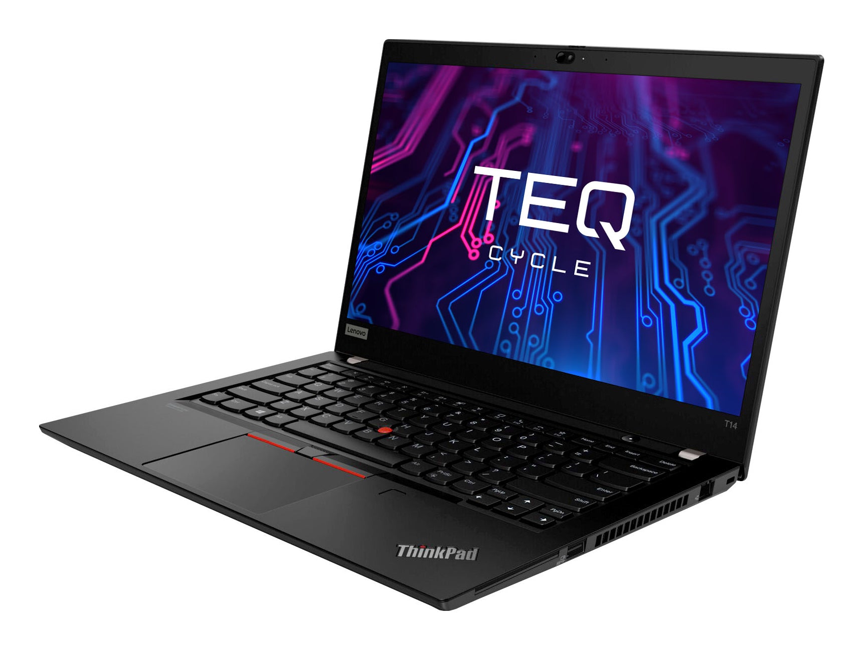 TEQCYCLE Premium+ - Lenovo Thinkpad T14 G2 Intel Core i5-1145G7 14p FHD 16Go 256Go SSD W11P PC Portable reconditionné garantie 3ans