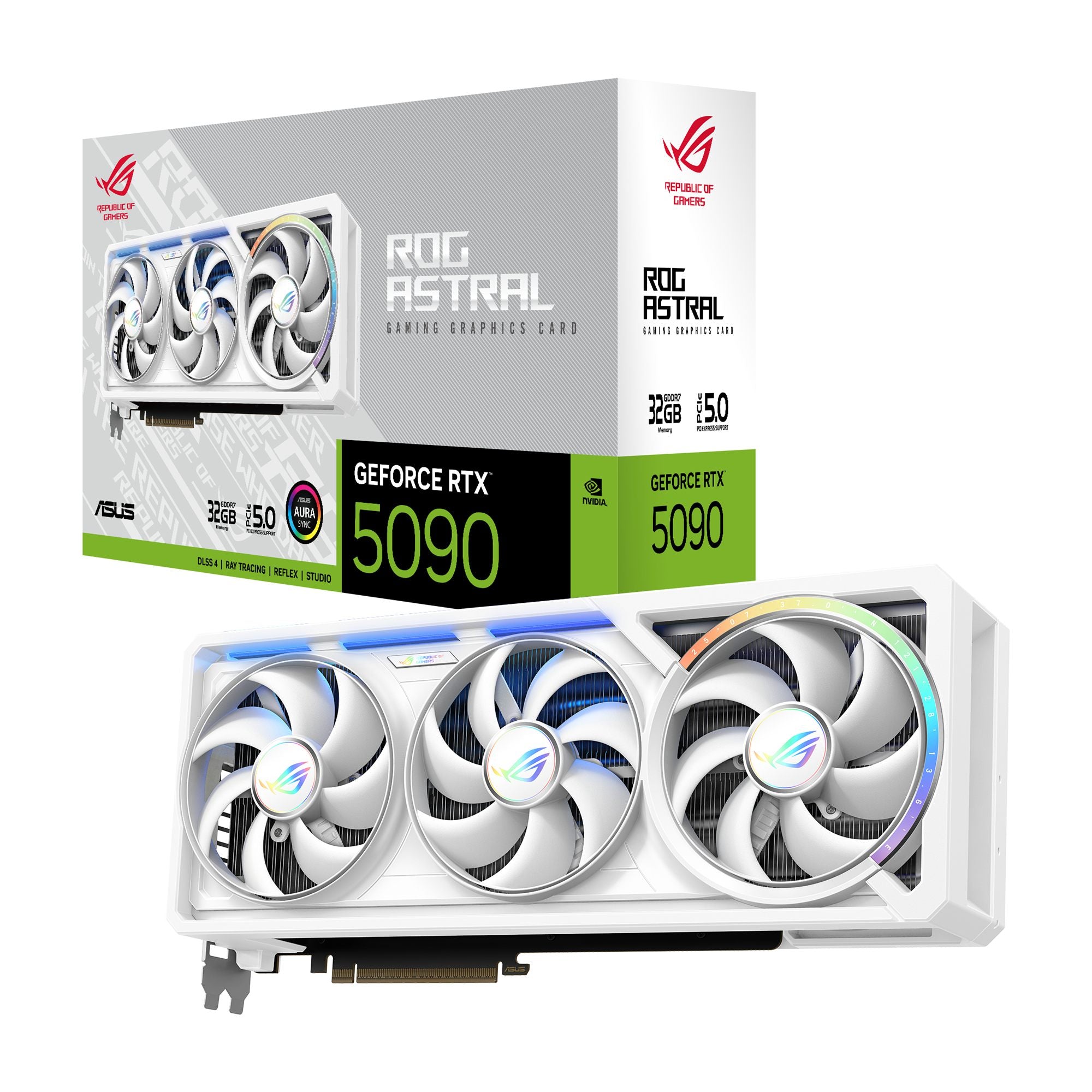 ASUS ROG ASTRAL RTX 5090 32G WHITE 2xHDMI 3xDP