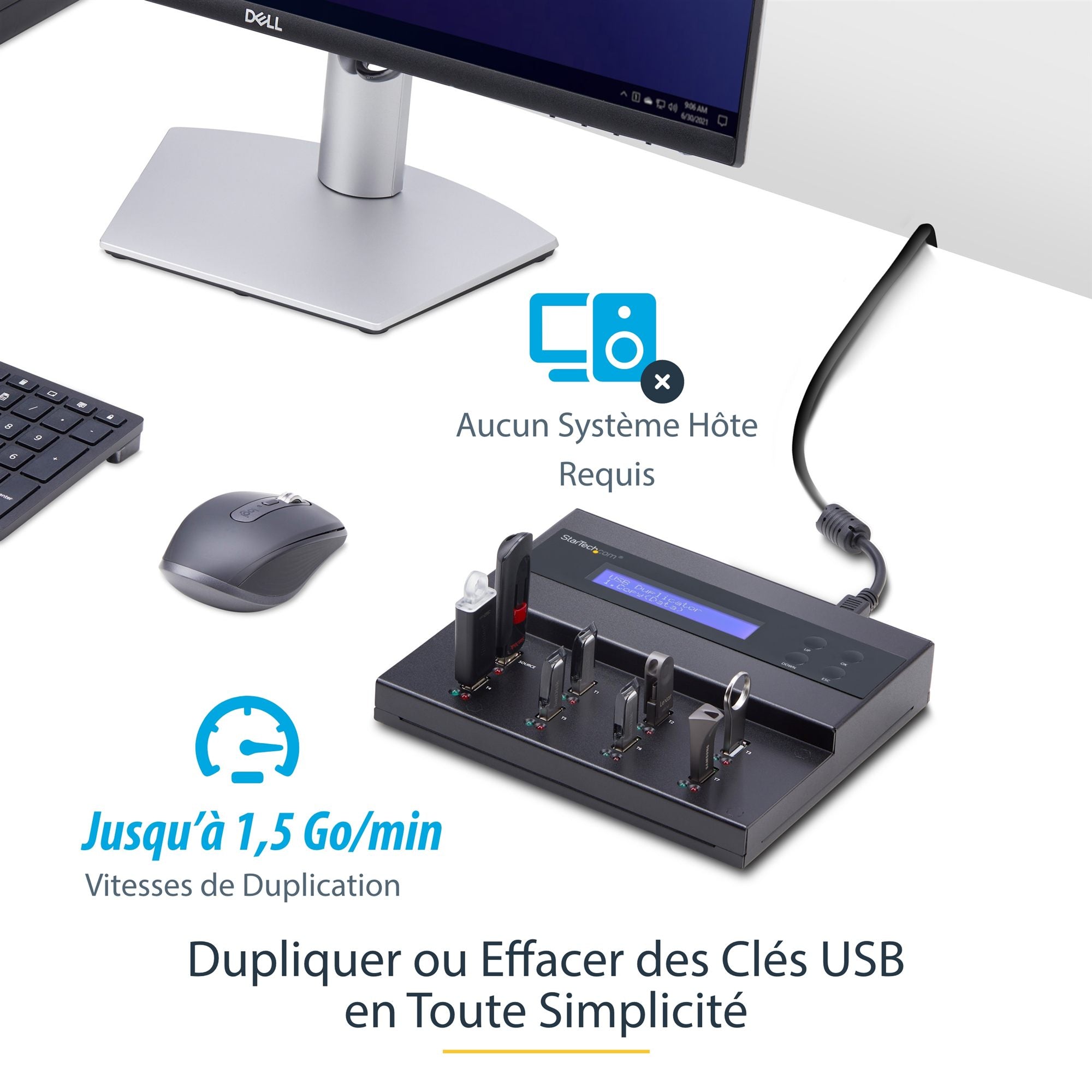 StarTech.com USB Duplicator/Eraser - 1:7