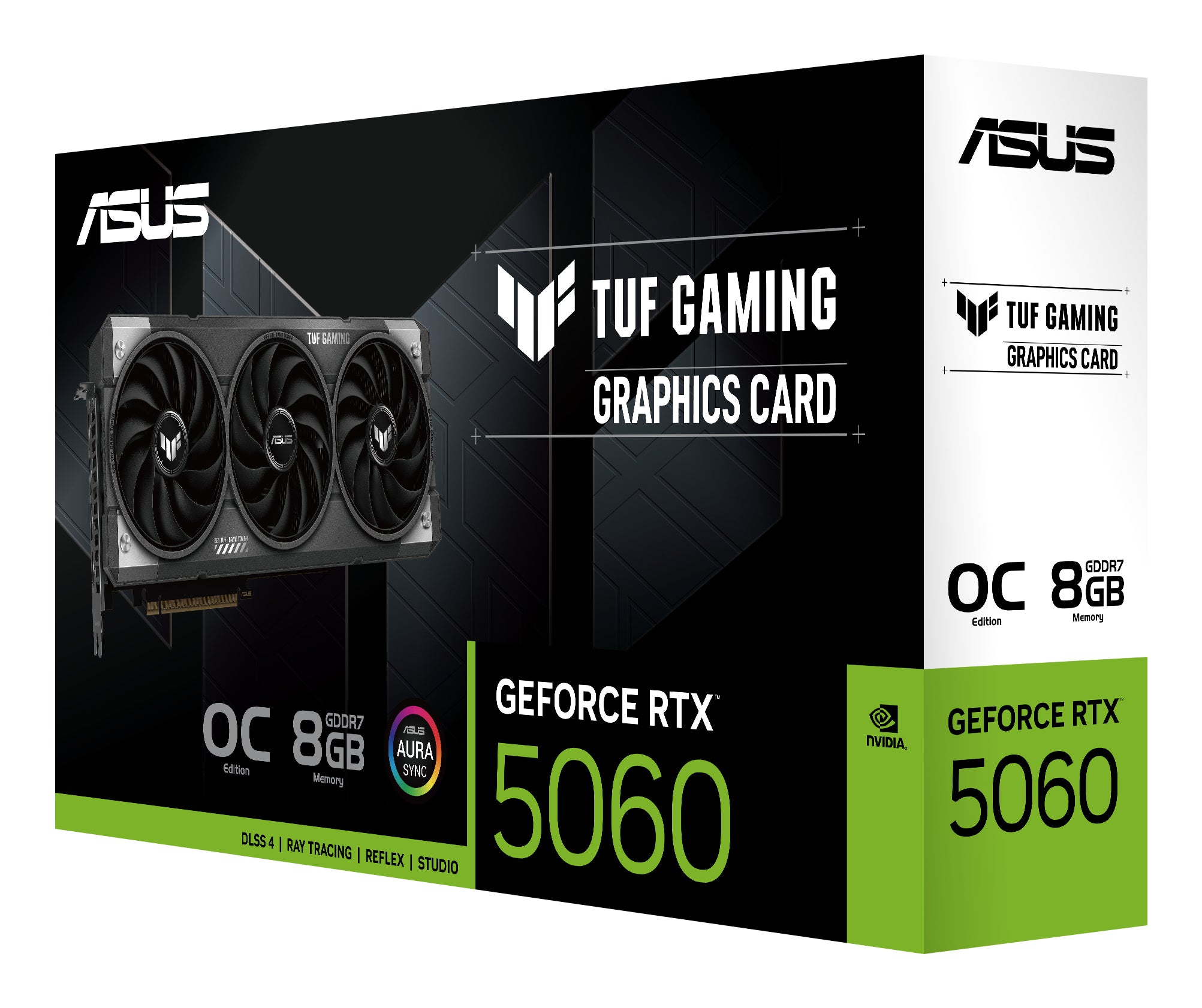 ASUS TUF Gaming GeForce RTX 5060 8Go GDDR7 OC Edition Gaming Graphics Card PCIe 5.0 HDMI/DP 2.1