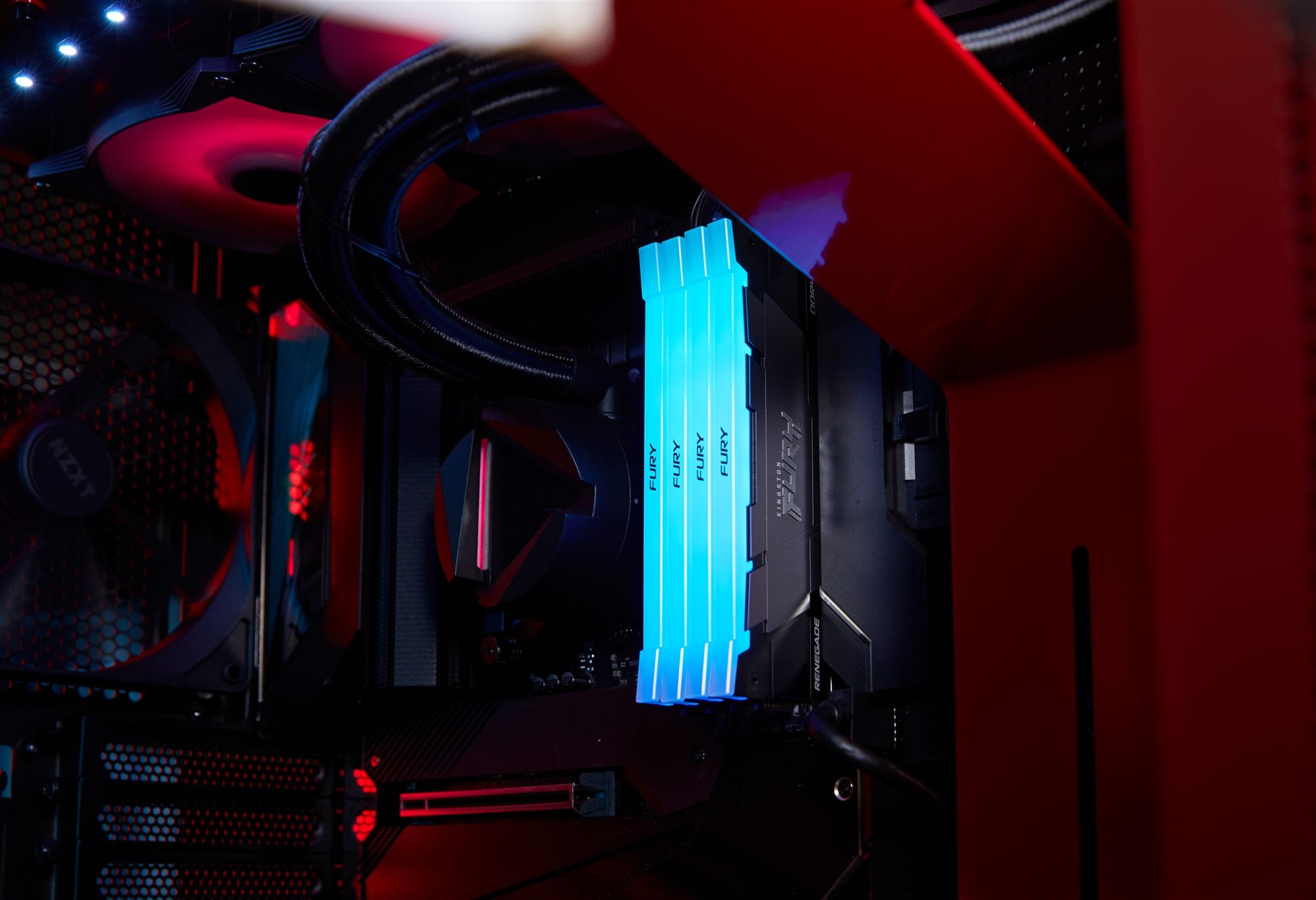 KINGSTON 8Go 3200MT/s DDR4 CL16 DIMM FURY Renegade RGB