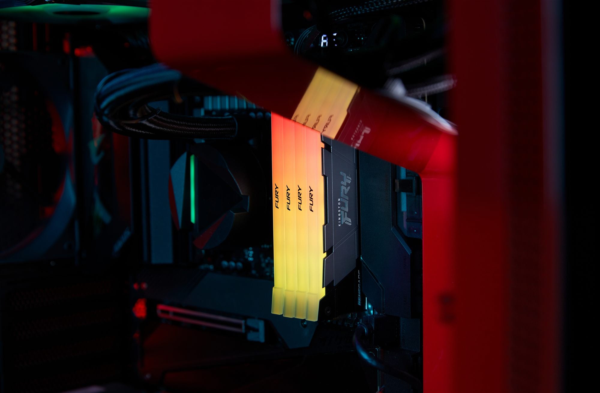 KINGSTON 16Go 3200MT/s DDR4 CL16 DIMM 1Gx8 FURY Renegade RGB