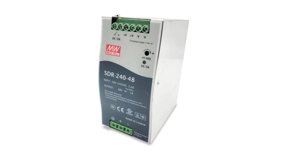 ALLIED 48V 240W Single Output Industrial DIN RAIL Power Supply