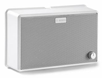 Bosch ABS Cabinet Loudspeaker 6W with Volume Control and Volume Override Relay