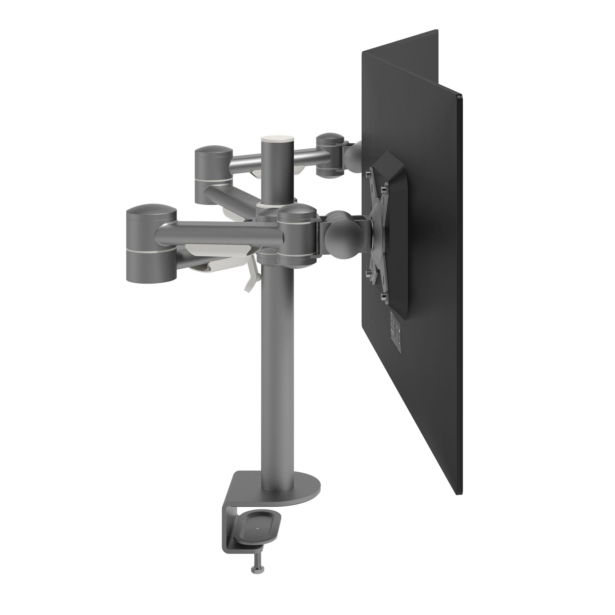 DATAFLEX Bras à fixer / pincer Viewmate 52632 - 2 écrans