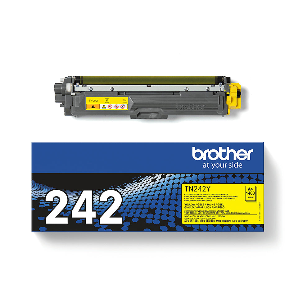 Brother TN-242Y Cartouche de toner 1 piece(s) Original Jaune