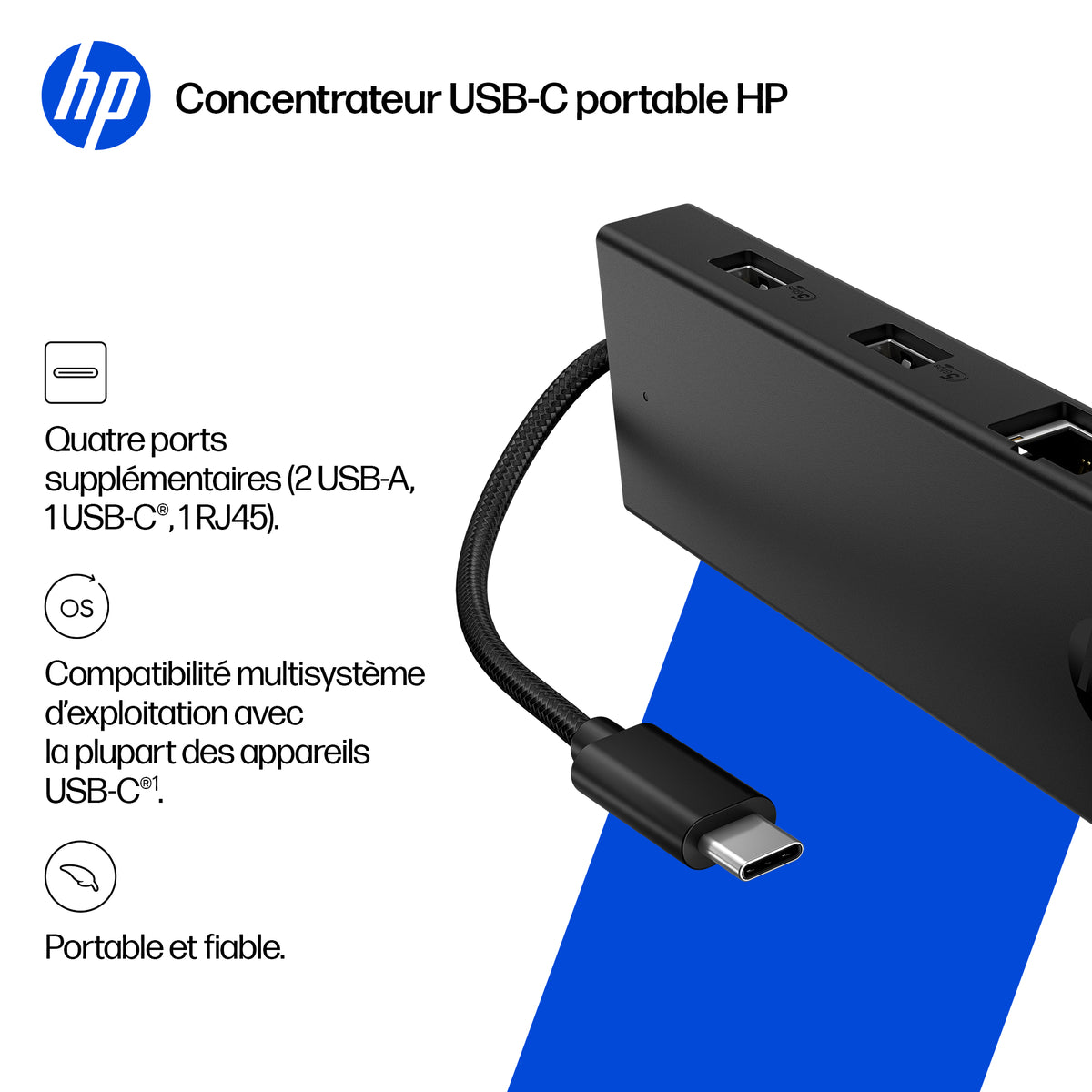 HP Portable USB-C Hub