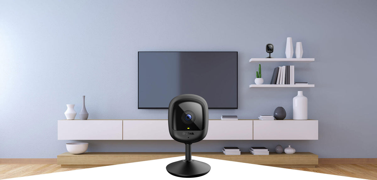 D-LINK Pro Series Compact Full HD Pro Wi-Fi Camera w/Full HD 1080p Resolution Sound & Motion Detection