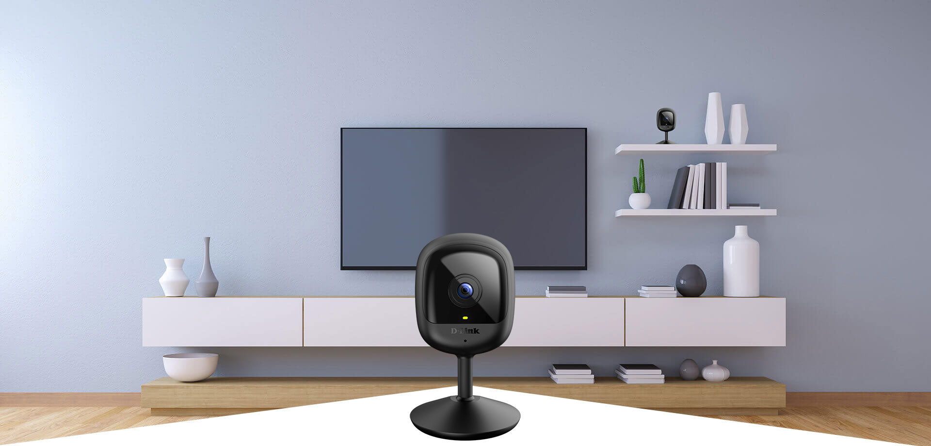 D-LINK Pro Series Compact Full HD Pro Wi-Fi Camera w/Full HD 1080p Resolution Sound & Motion Detection